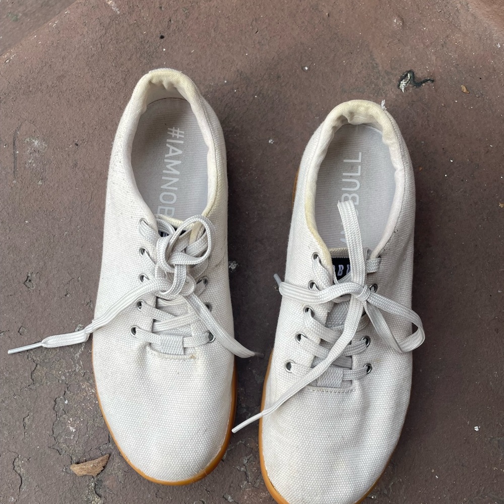 NoBull Women’s Gum Canvas Trainer - Picture 11 of 11